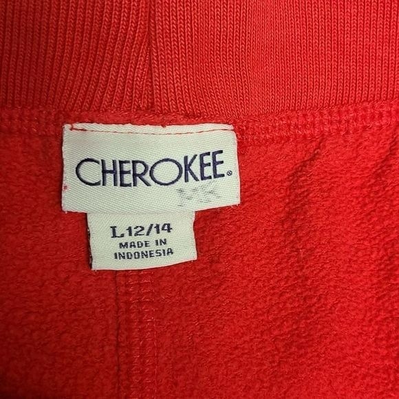 Cherokee boys red white skull drawstring waist shorts large - Picture 4 of 5